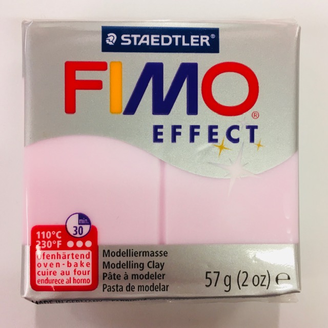 Staedtler® Fimo® Soft Effect, 57 Grams, 1 Piece, Quartz Pink